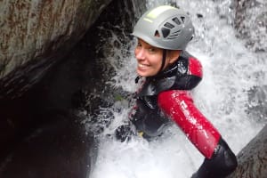 A day of canyoning at Laruns in the Ossau valley