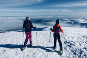 Balade en raquettes au Lioran, Massif du Cantal