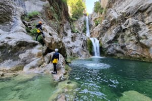 Beginner Canyoning on the Cetina River Canyon near Omiš
