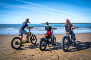 Excursión en Fat Bike por la costa salvaje desde La Palmyre