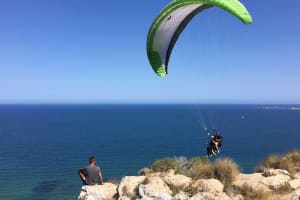 Tandem Paragliding Flight from Santa Pola, Alicante