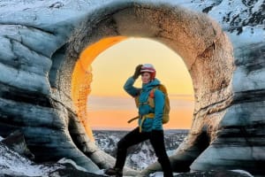 Randonnée glaciaire dans la grotte de Kalta et visite de la côte sud depuis Reykjavik