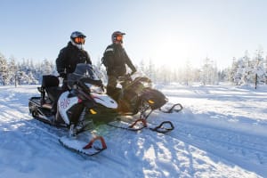 Excursion avancée en motoneige au départ de Rovaniemi