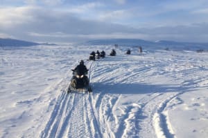 Safari en motoneige de 5 jours de Levi à Mehamn dans le Finnmark