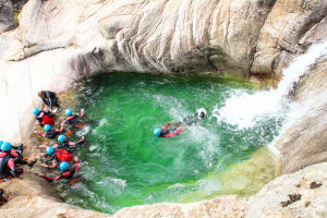 La Purcaraccia canyon in Bavella, near Solenzara
