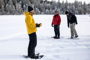 Snowshoeing Excursion in Mörön near Luleå
