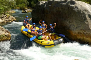 Rafting Excursion on the Cetina River near Omis