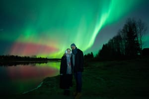 Nordlicht-Beobachtungs- und Fototour ab Levi