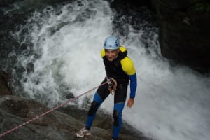Canyoning in the Tapoul gorges in the Cévennes