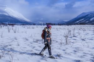 Snowshoeing Excursion in the Lyngen Alps from Tromsø 