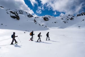 Raquetas de nieve a los lagos de Néouvielle desde Cauterets