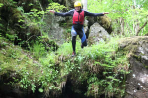 Canyoning Excursion down the Keltneyburn Canyon, near Edinburgh