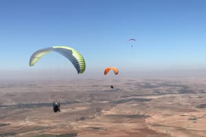 Tandem Paragliding Flight over Agost, Alicante
