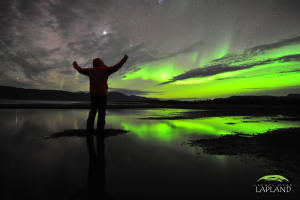 Persecución de auroras otoñales en el Parque Nacional de Abisko