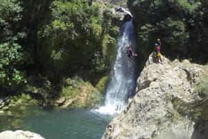 Canyoning excursion in Tajo de Ronda, near Marbella