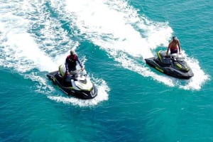 Guided jet ski trip to the Sanguinaires islands from Lava, near Ajaccio