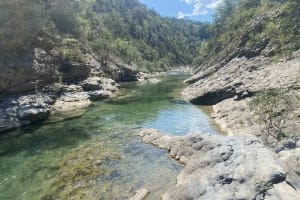 Canyoning down the Barranco del Formiga, in the Sierra de Guara