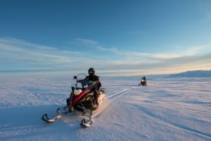 Golden Circle und Langjökull Schneemobilausflug ab Reykjavik