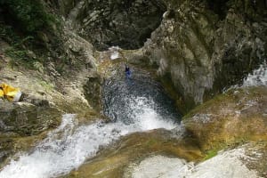 Canyon of Carleva near Nice