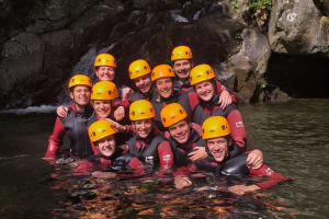 Upper Chassezac canyon in Ardèche