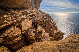 Via Corda Course on the Soubeyranes Cliffs at Cap Canaille, La Ciotat