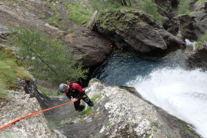 Canyon des Oules Freissinières near Briançon, Serre Chevalier
