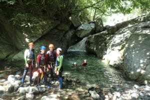 Canyon of Caprie (Italy) departing from Briançon, Serre Chevalier