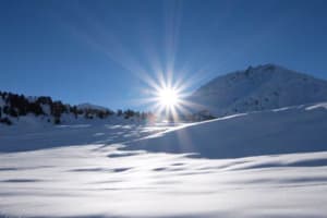 Randonnée en raquettes à neige à Serre Chevalier depuis Briançon