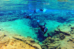 Snorkeling and Caving Tour in Iceland, near Reykjavík