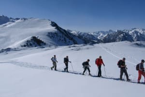 Raquetas de nieve en el Pays Toy de Cauterets