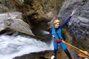 Canyoning Sima del Diablo, near Ronda, Málaga
