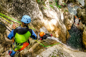 Beginner Canyoning from Bovec in the Sušec Canyon