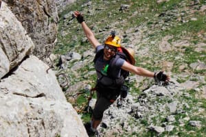 Via ferrata in the Caves of San Marcos, near Malaga