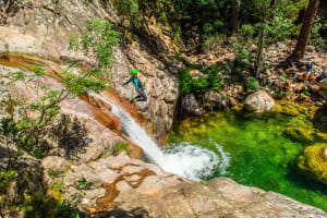 Sporty Canyon of Purcaraccia in Bavella, Corsica