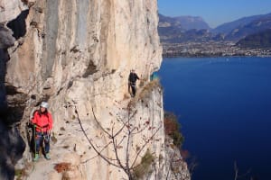 Advanced Via Ferrata The Smugglers Path in Riva del Garda, Lake Garda