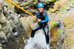 Canyoning-Erlebnis der Stufe II auf Madeira