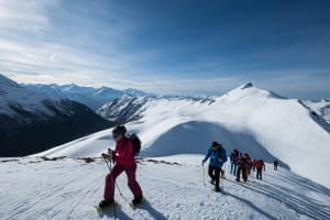 Raquetas de nieve en los alrededores de Le Naouit, Hautacam