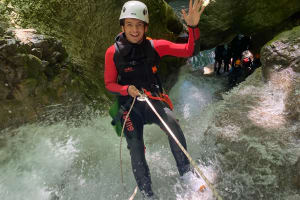 Introductory Canyoning Course near Grenoble in the Vercors