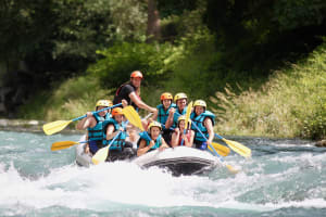 Rafting on the Gave de Pau from Villelongue, Hautes-Pyrénées