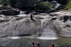 Descent of the Bas Chassezac canyon, Ardèche