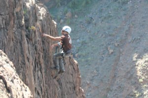 Via Ferrata near Maspalomas, Gran Canaria