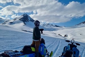 Adventurous Snowmobiling Tour from Akureyri