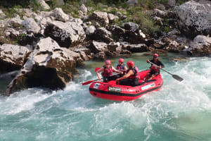 Private Fun-Rafting on the Soča River departing from Bovec