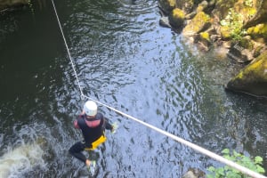 Canyon of the Gorges de l'Arcueil in the Cantal