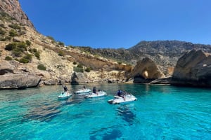 Jet Ski excursion from San Antoni de Portmany to Atlantis, Ibiza