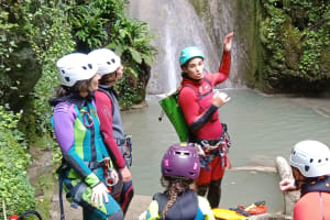 Nature Treasure Hunt in the Carmes Canyon near Grenoble