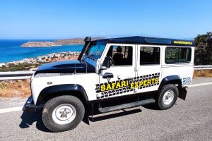 Private Guided 4x4 Tour around East Crete: Milatos Cave, Plaka, Elounda, and Agios Nikolaos