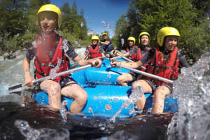 Excursión deportiva de rafting por el Guisane desde Chantemerle, Serre Chevalier