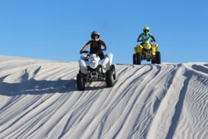 Excursión guiada en quad por la Reserva Natural del Acuífero de Witzands, Ciudad del Cabo