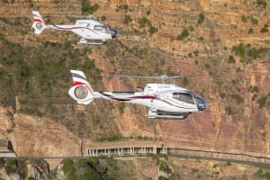 Hubschrauberrundflug an der Küste von Kapstadt 